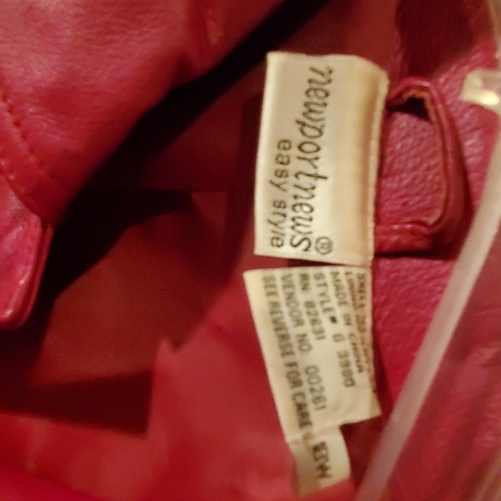 Red Leather Jacket - Picture 4 of 4